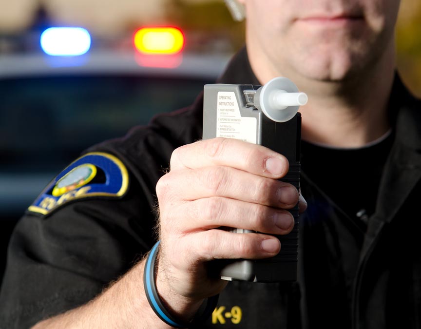 Portable breath tests by the side of the road snohomish county
